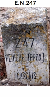 E.N. 247 - Peniche - Lourinh - Ribamar - Boavista - Silveira - Casalinhos de Alfaiata - Coutada - Barril - Ribamar - Ericeira
 - Carvoeira - Pobral - Odrinhas - Terrugem - Vila Verde - Lourel - Sintra - Colares - Almoageme - Malveira da Serra - Cascais 